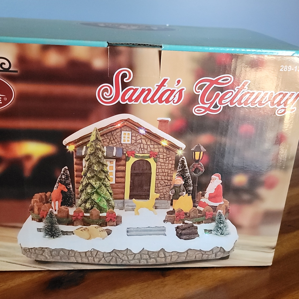 Santa's Getaway Holiday Decoration